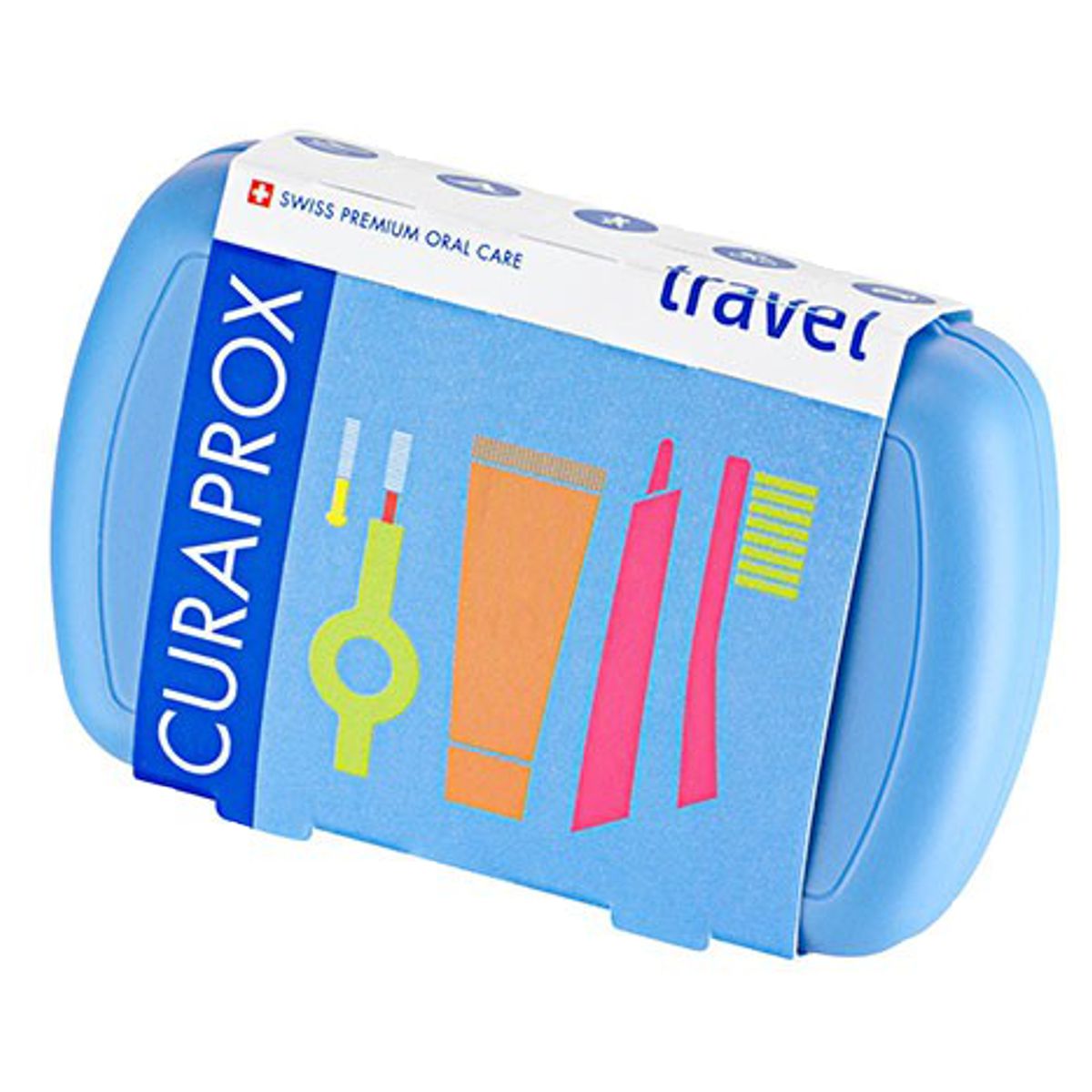 Curaprox Travel Set blau Curaprox Travel Set blau