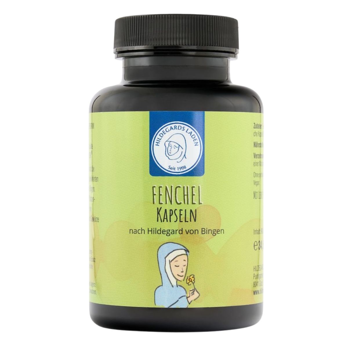 Hildegards Laden Fenchel Kapseln Dose 90 Stück Hildegards Laden Fenchel Kapseln Dose 90 Stück