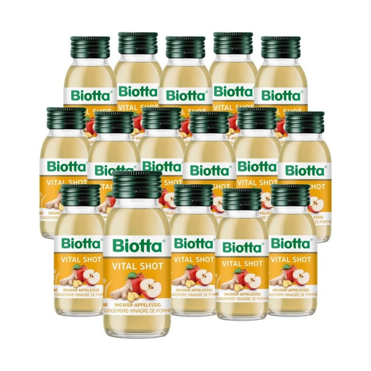 Biotta Vital Shot Gingembre 16 x 60 ml Biotta Vital Shot Gingembre 16 x 60 ml