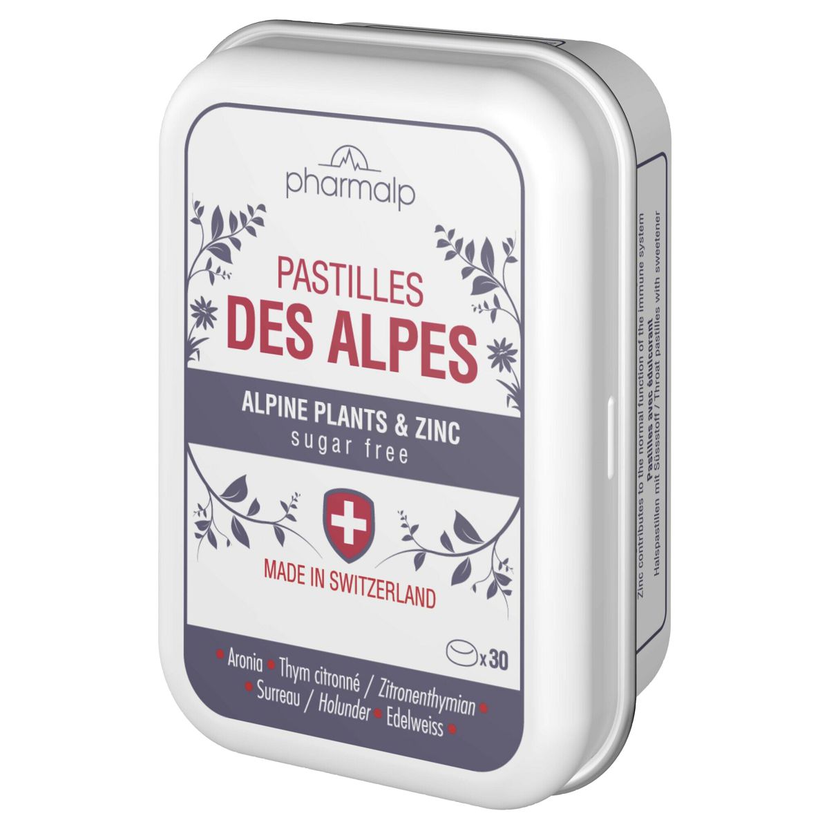 Pharmalp Pastilles des Alpes Dose 30 Stück Pharmalp Pastilles des Alpes Dose 30 Stück