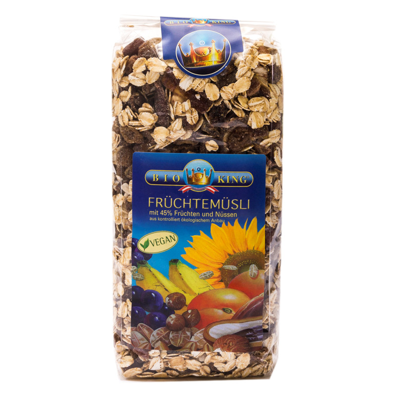 Bioking Früchtemüesli 500 g