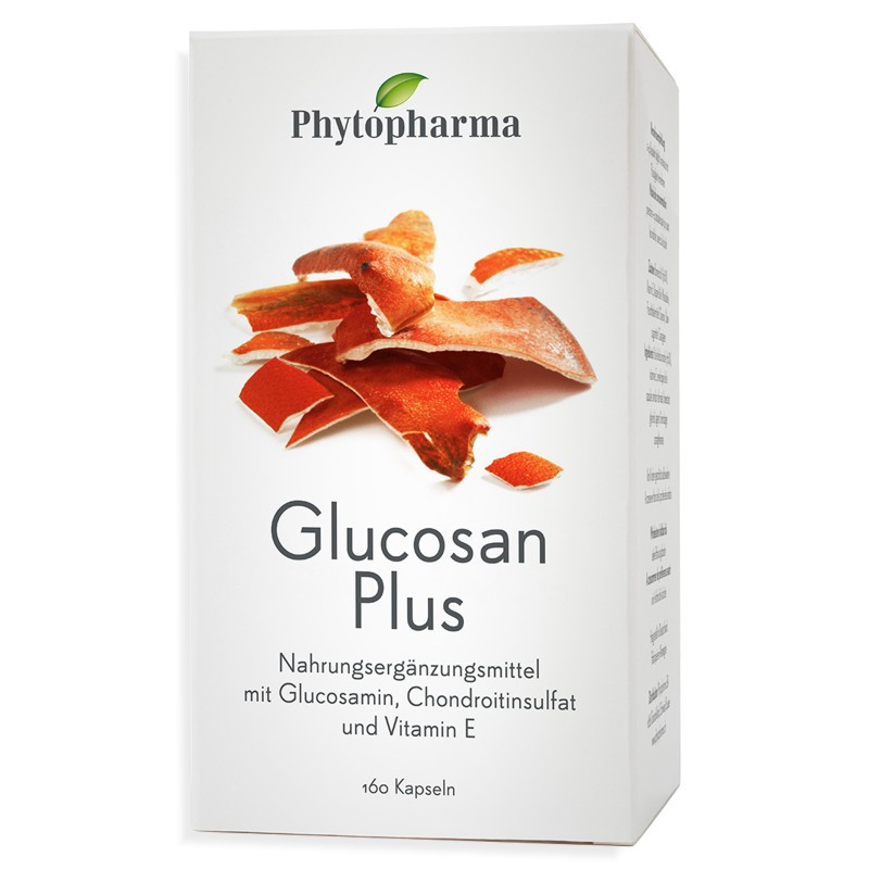 Phytopharma Glucosan Plus Kapseln 160 Stück Phytopharma Glucosan Plus Kapseln 160 Stück