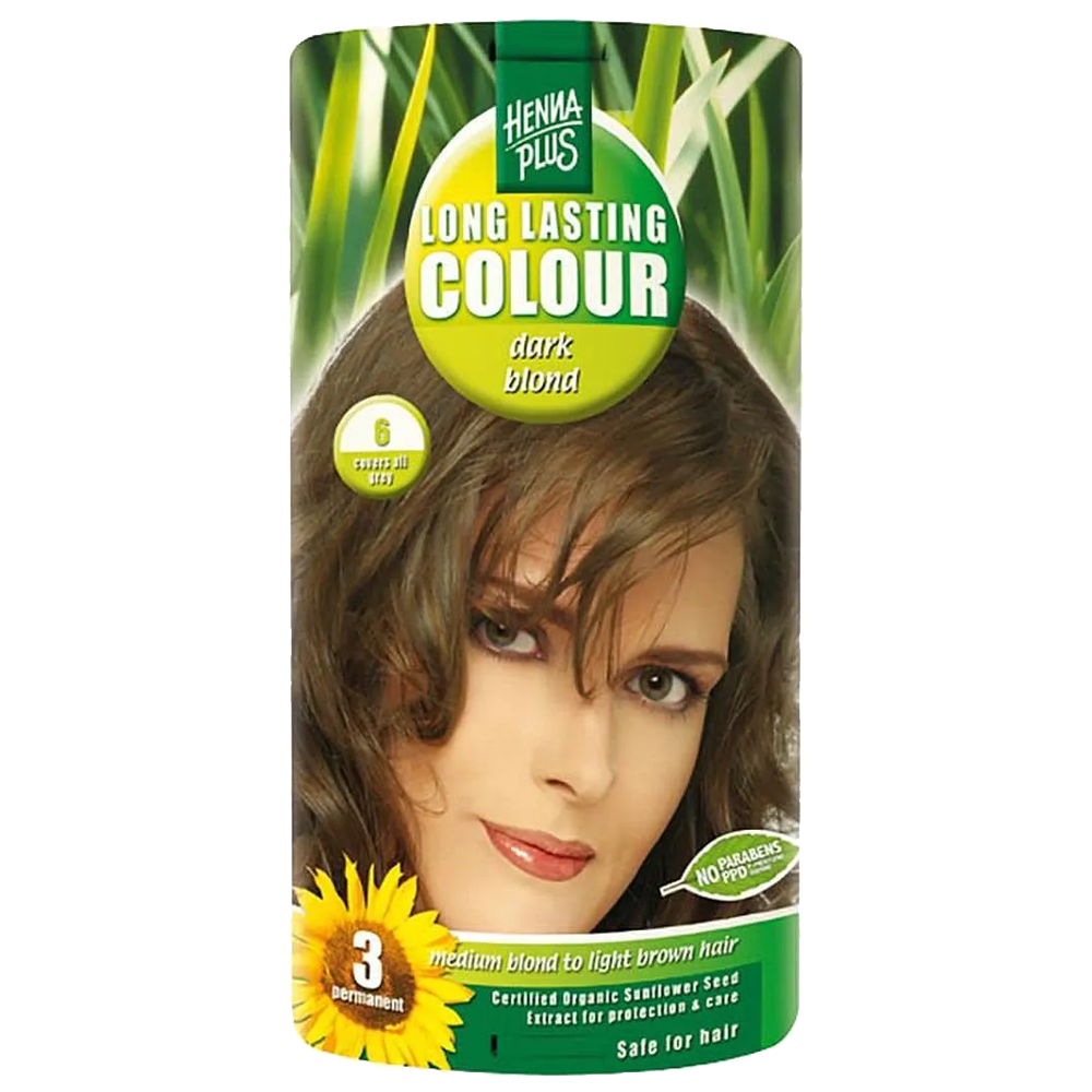 HENNA PLUS Long Last Colour 6 dunkelblond HENNA PLUS Long Last Colour 6 dunkelblond