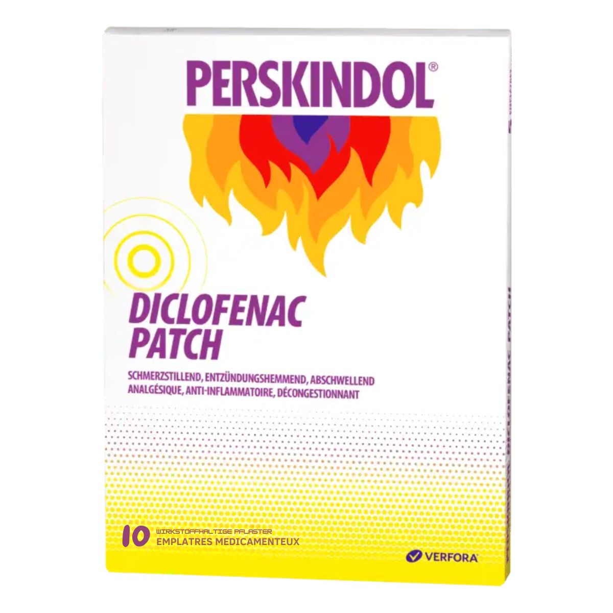 Perskindol Diclofenac Patch 180 mg 10 Stück