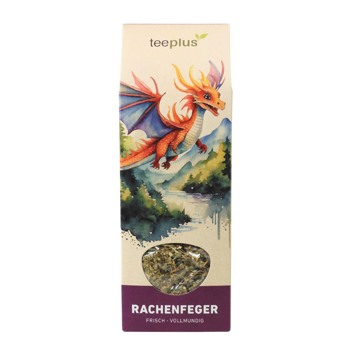 Teeplus Rachenfeger Kräutertee Box 70 g Teeplus Rachenfeger Kräutertee Box 70 g