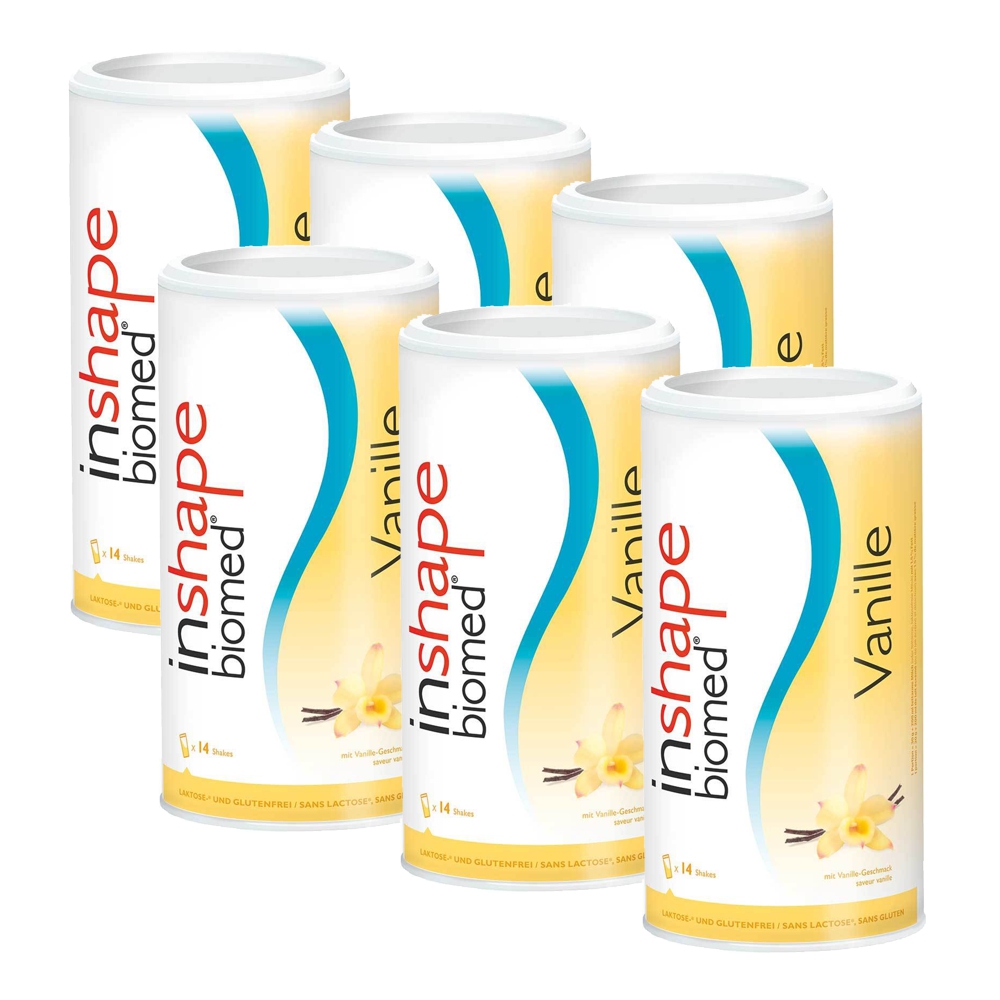 INSHAPE Biomed Pulver Vanille 6x 420 g INSHAPE Biomed Pulver Vanille 6x 420 g