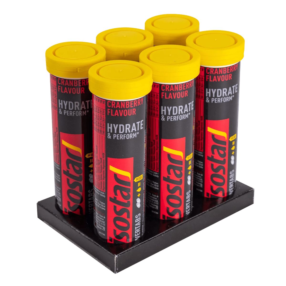 Isostar Power Tabs Cranberry 6 x 10 Stück