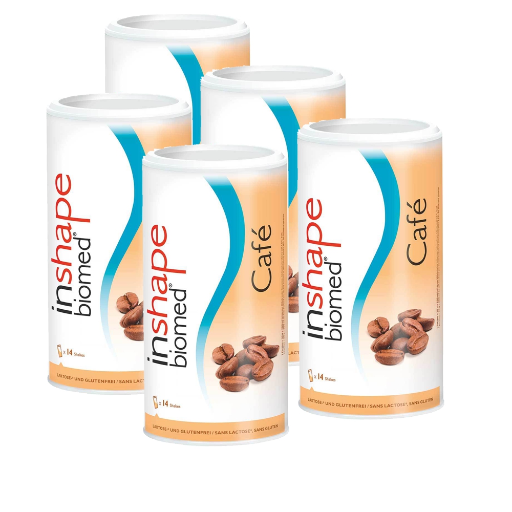 INSHAPE Biomed Pulver Café 5x 420 g INSHAPE Biomed Pulver Café 5x 420 g