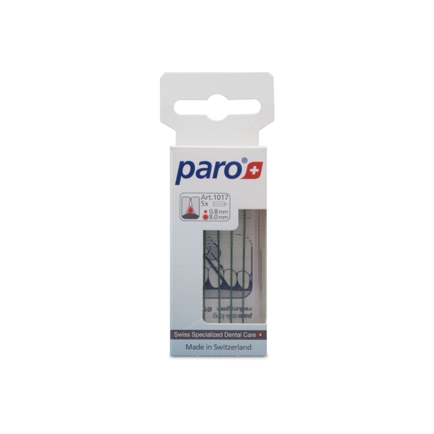 Paro Isola Long 8mm medium grün zylindrisch 5 Stück Paro Isola Long 8mm medium grün zylindrisch 5 Stück