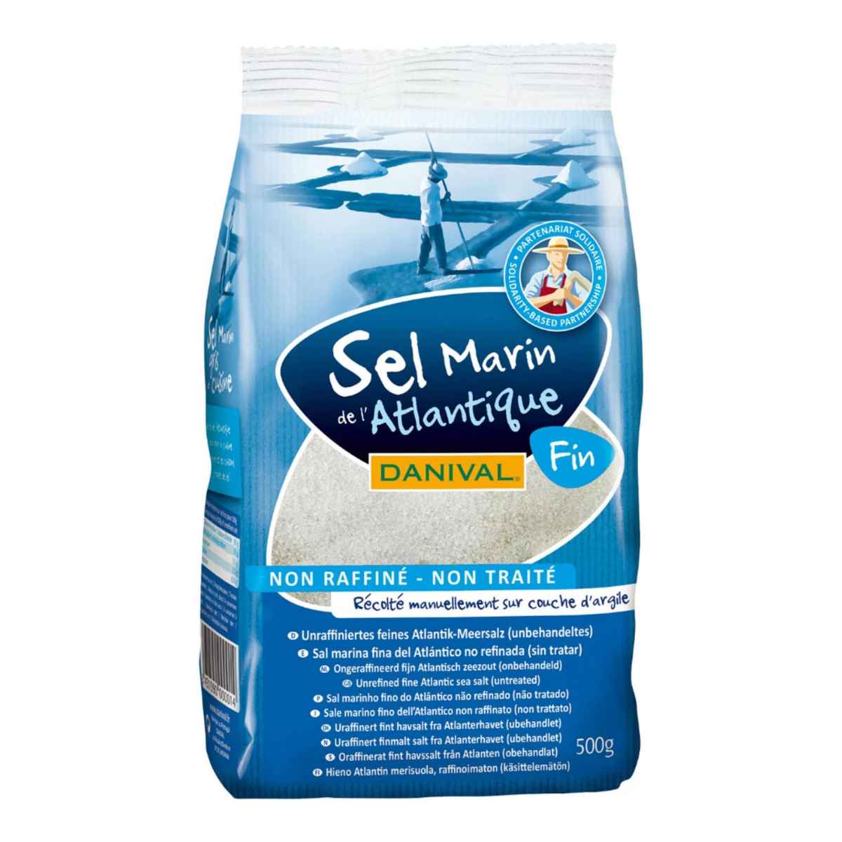 Danival Salz fein aus dem Atlantik 500 g