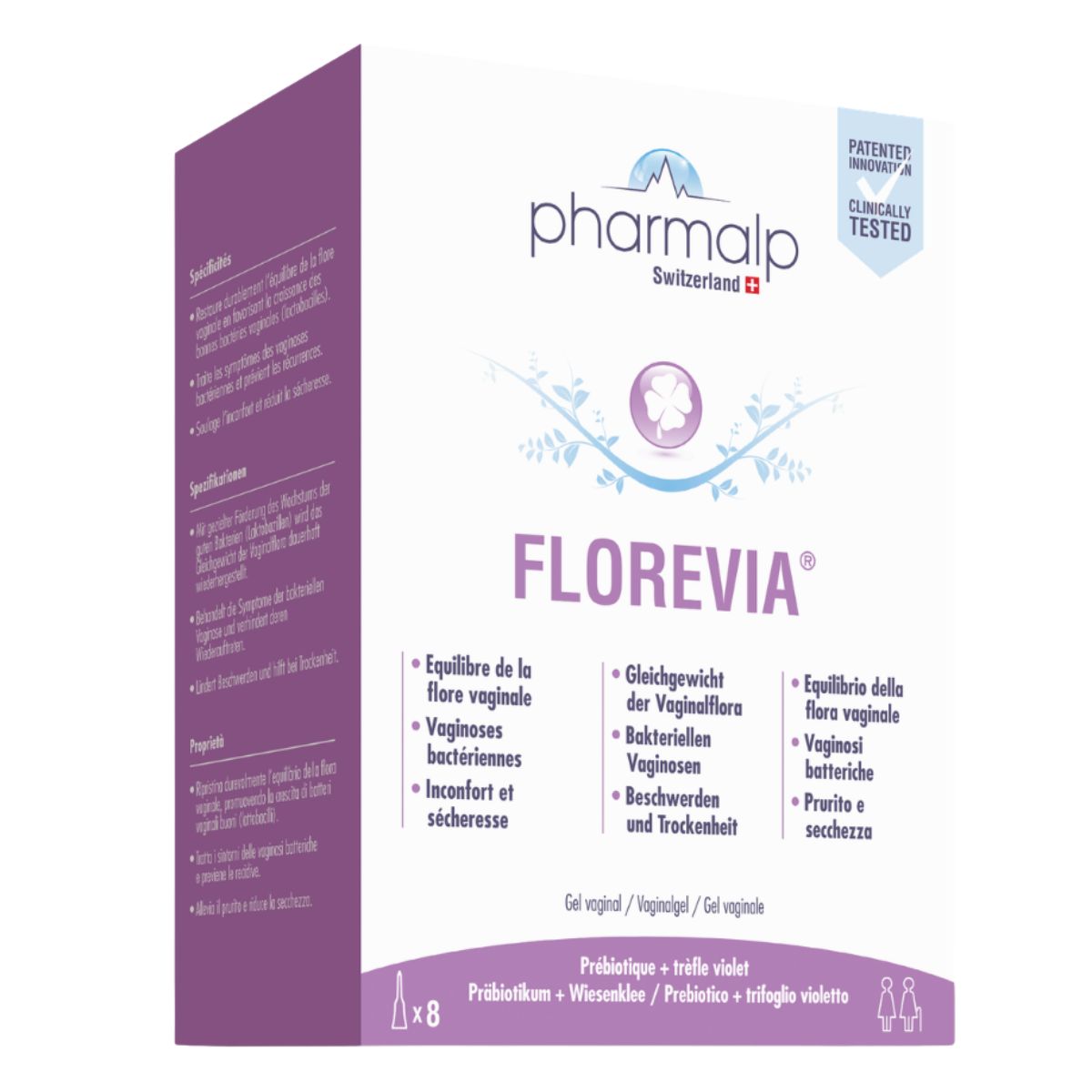Pharmalp Florevia Gel 8x 5 g