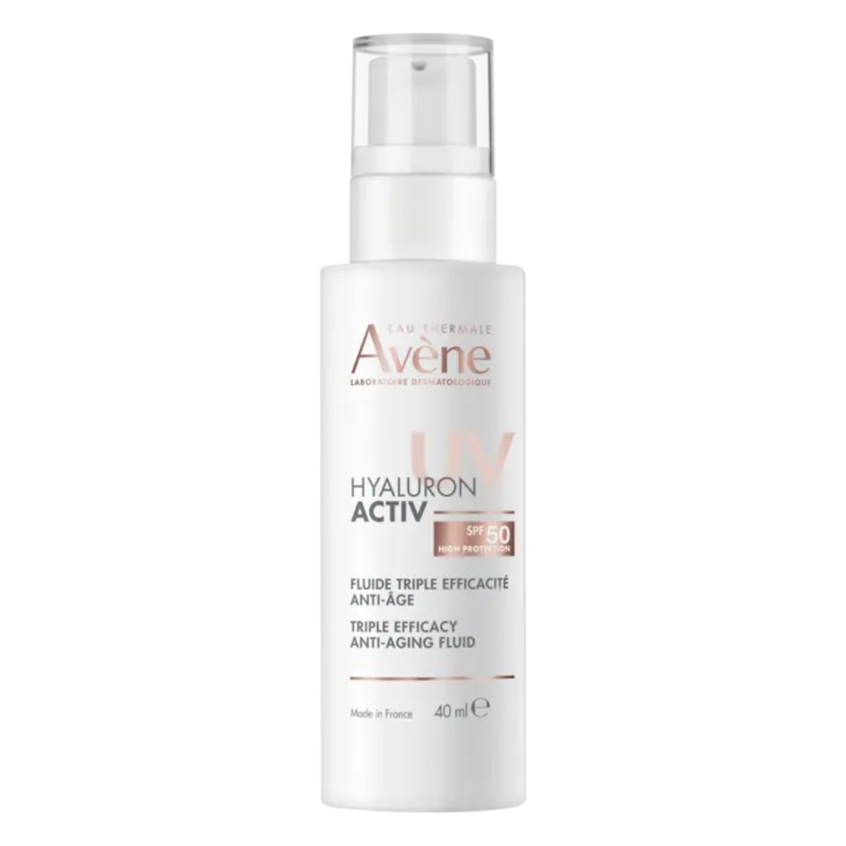 Avène Hyaluron Activ UV Fluid SPF 50 40 ml