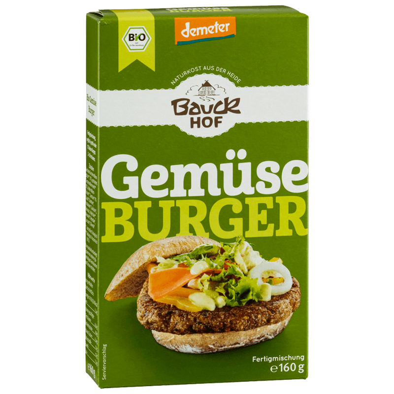Bauckhof Gemüse Burger 160 g Bauckhof Gemüse Burger 160 g