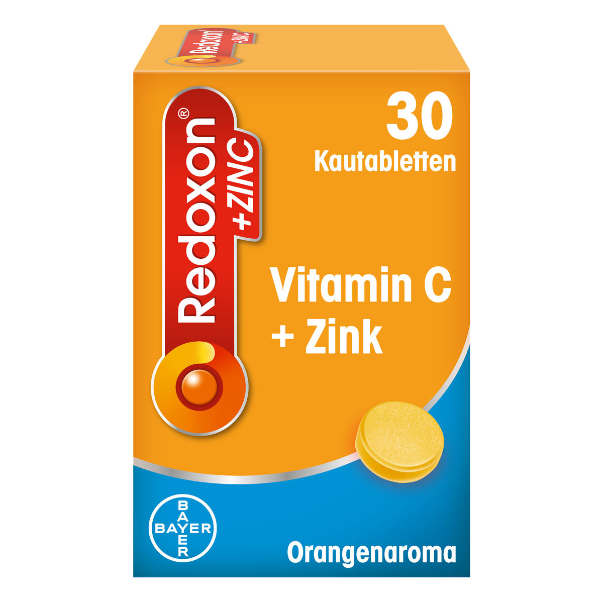 Redoxon Vitamin C + Zink 30 Kautabletten Redoxon Vitamin C + Zink 30 Kautabletten