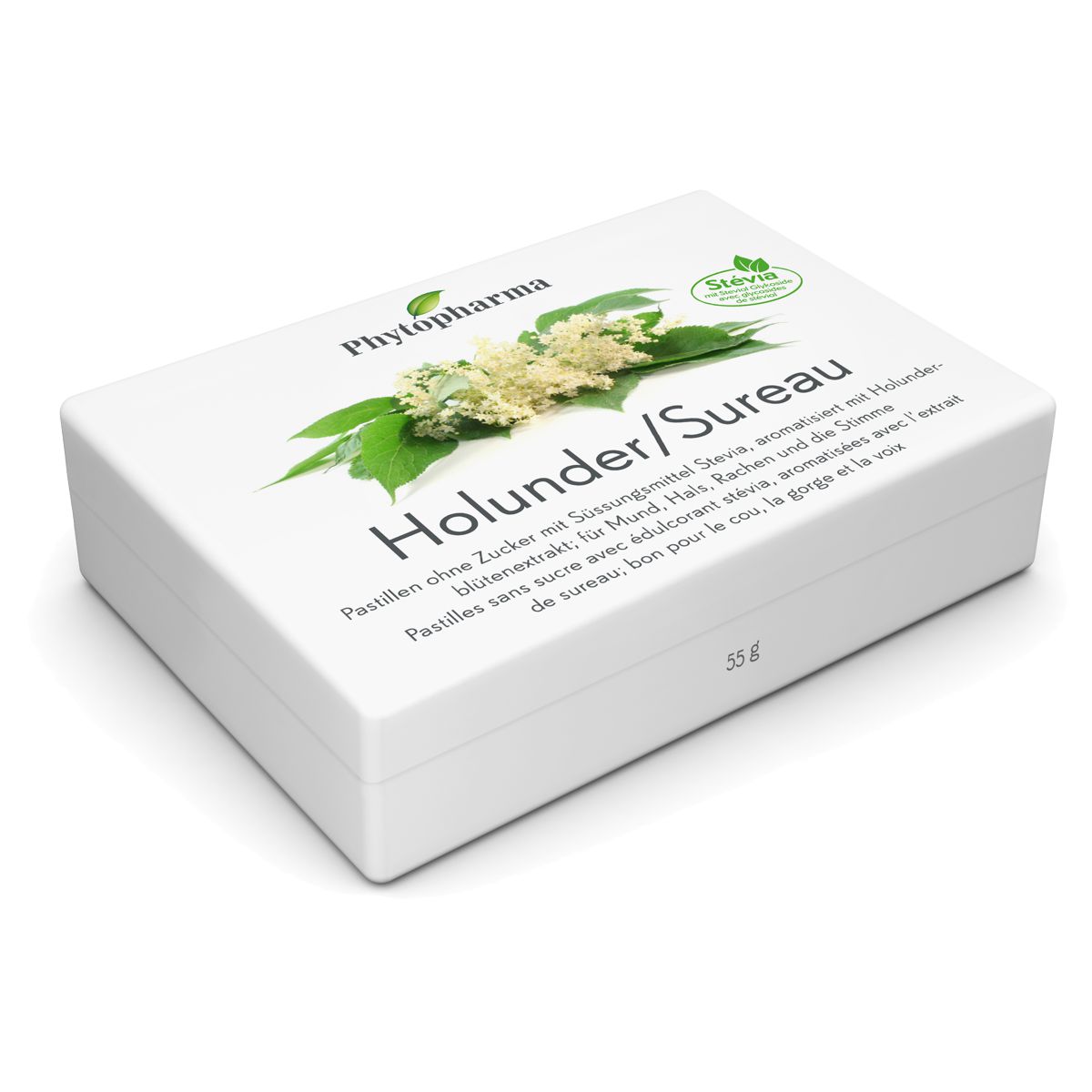 Phytopharma Holunderblüten Pastillen 40 Stück Phytopharma Holunderblüten Pastillen 40 Stück