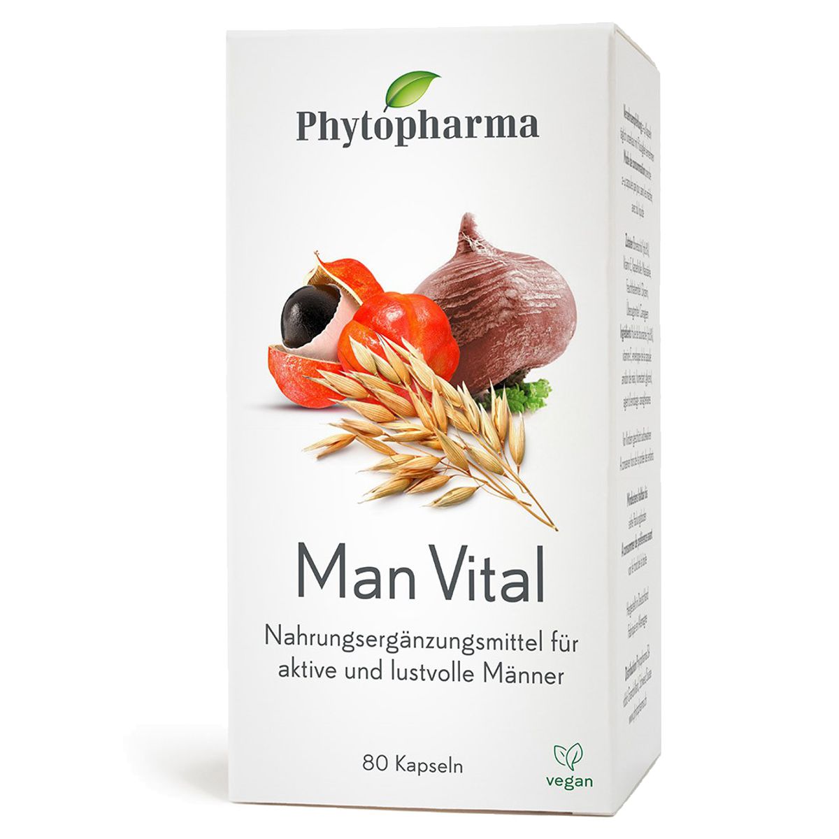 Phytopharma Man Vital Kapseln Dose 80 Stück Phytopharma Man Vital Kapseln Dose 80 Stück
