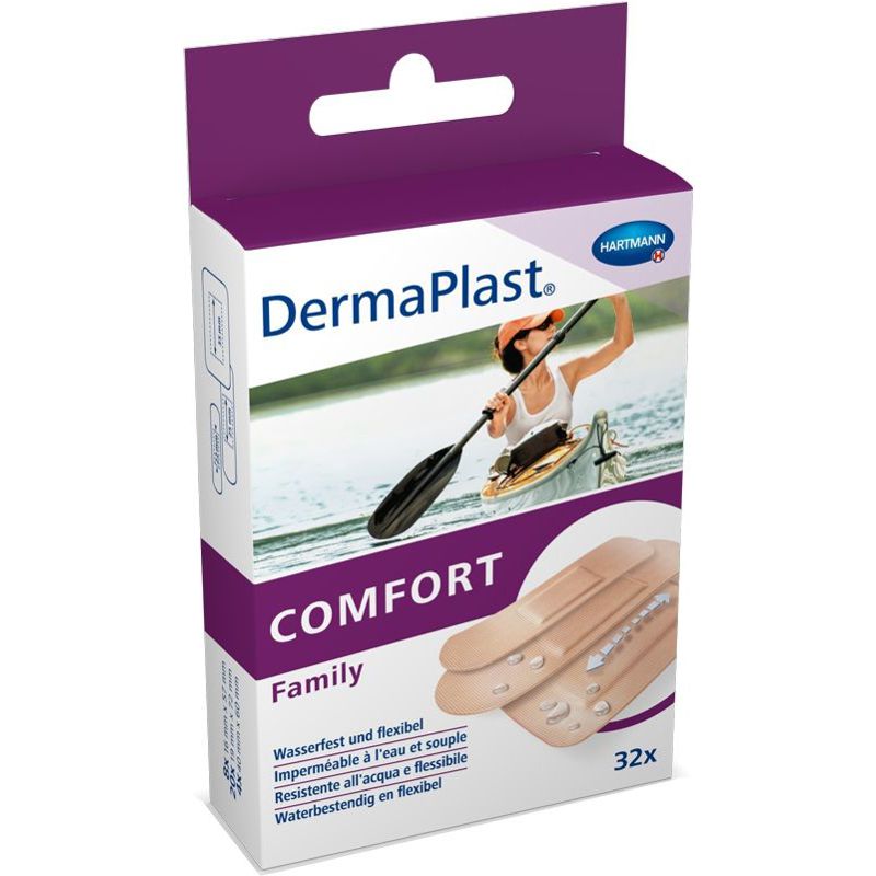 DERMAPLAST COMFORT Family Strip ass 32 Stück