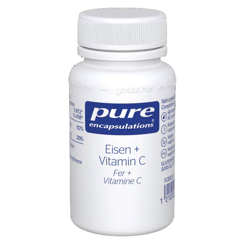 Pure Eisen C Kapseln 60 Stück Pure Eisen C Kapseln 60 Stück