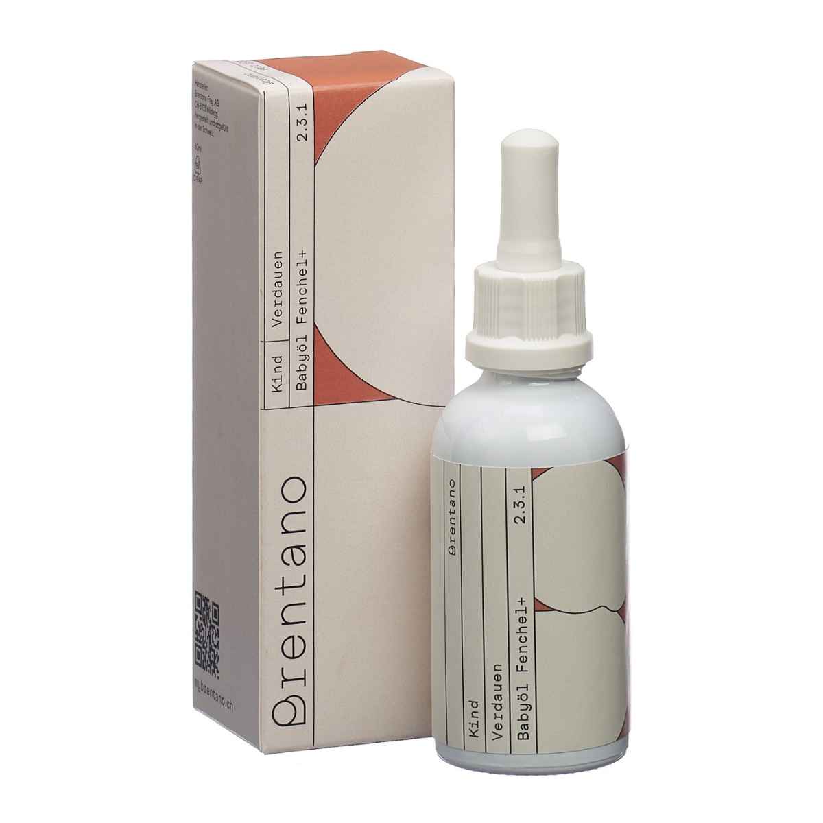 BRENTANO Babyöl Fenchel+ Pip Fl 50 ml