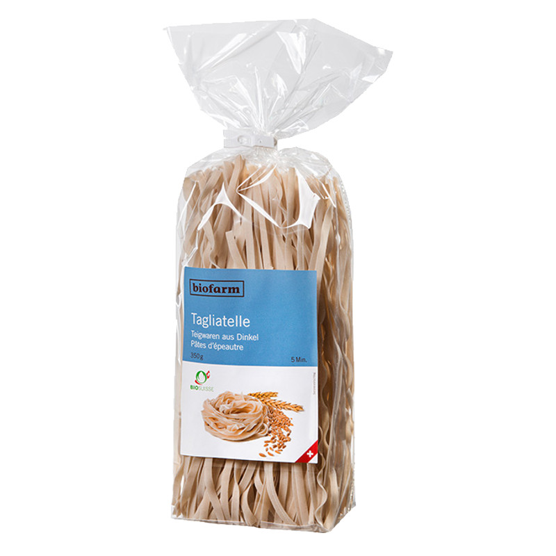 Biofarm Tagliatelle aus Dinkel 350 g Biofarm Tagliatelle aus Dinkel 350 g