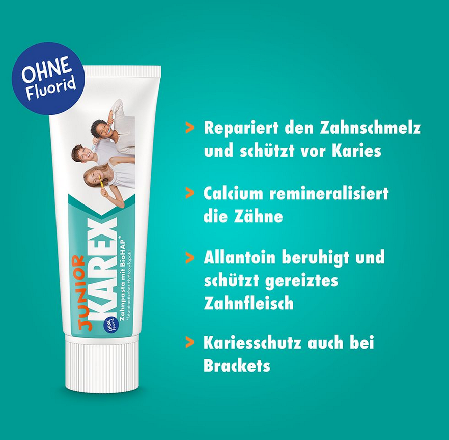 Karex Junior Zahnpasta Tube 65 ml