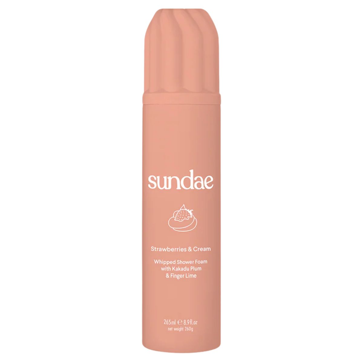 Sundae Whipped Body Shower Foam Strawberries & Cream 265 ml