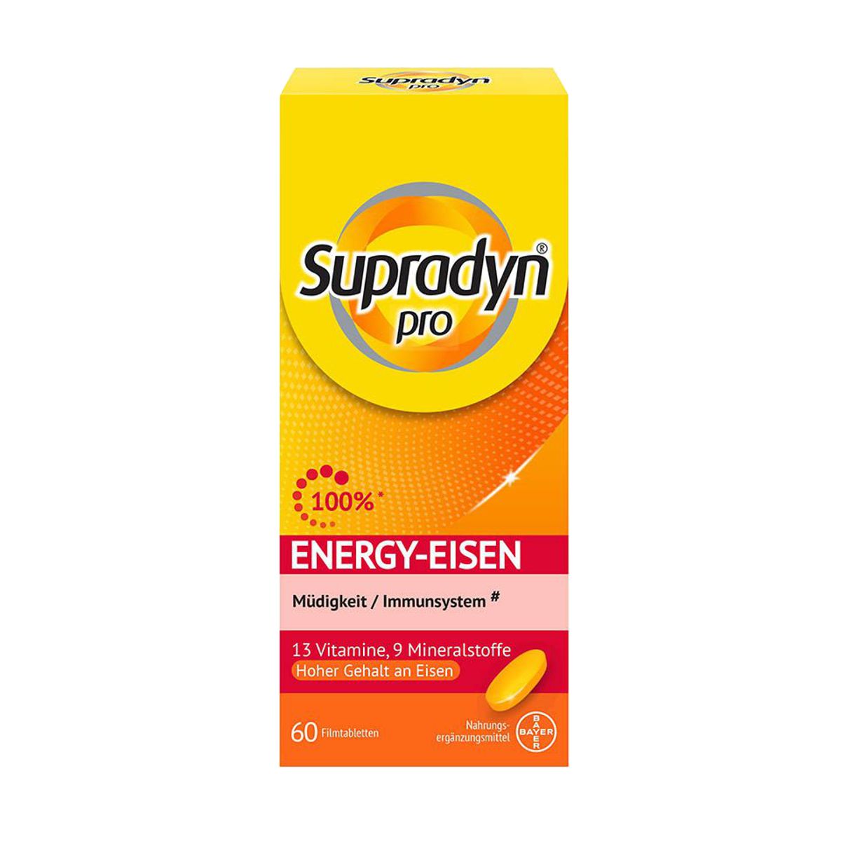 Supradyn Energy Eisen Filmtabletten 60 Stück Supradyn Energy Eisen Filmtabletten 60 Stück