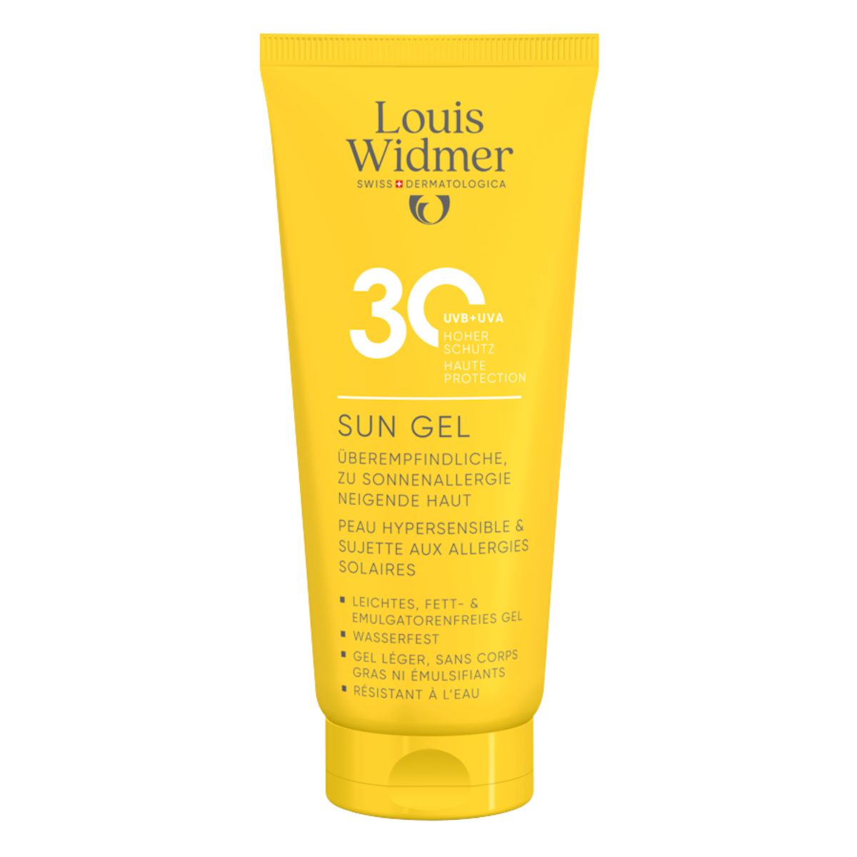 Louis Widmer Sun Gel SPF30 100 ml