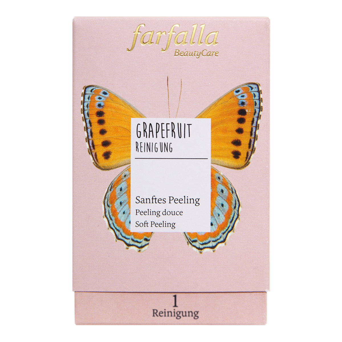 FARFALLA Sanftes Peeling Grapefruit 10 x 7 ml