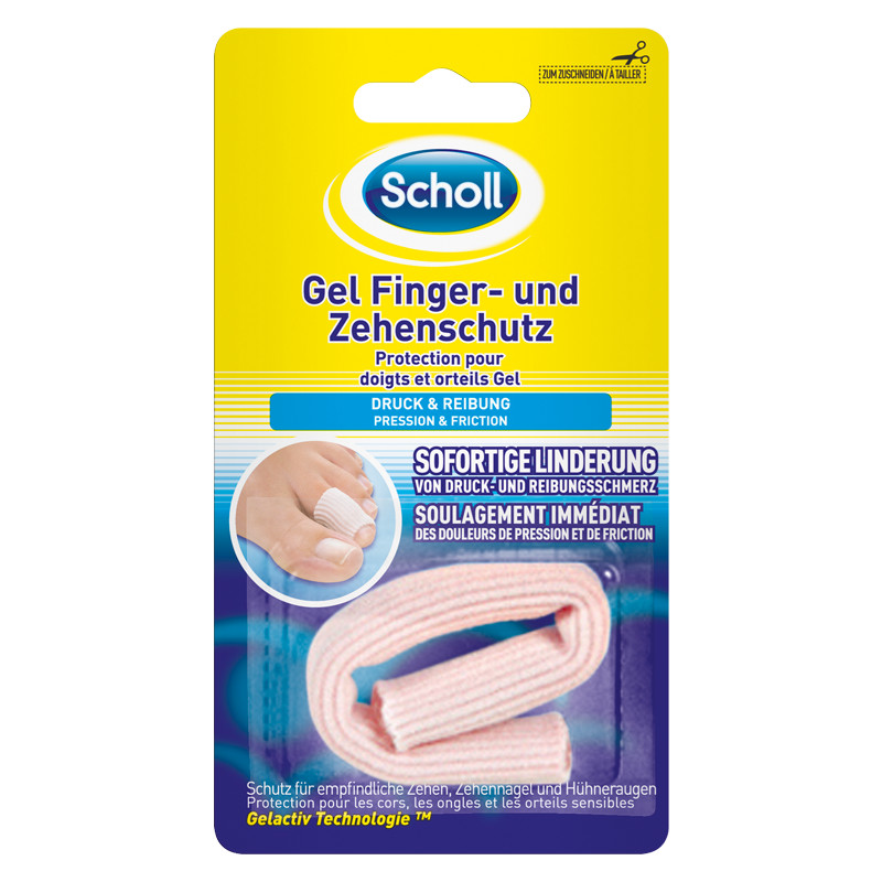 Scholl Gel Finger Zehenschutz zuschneidbar