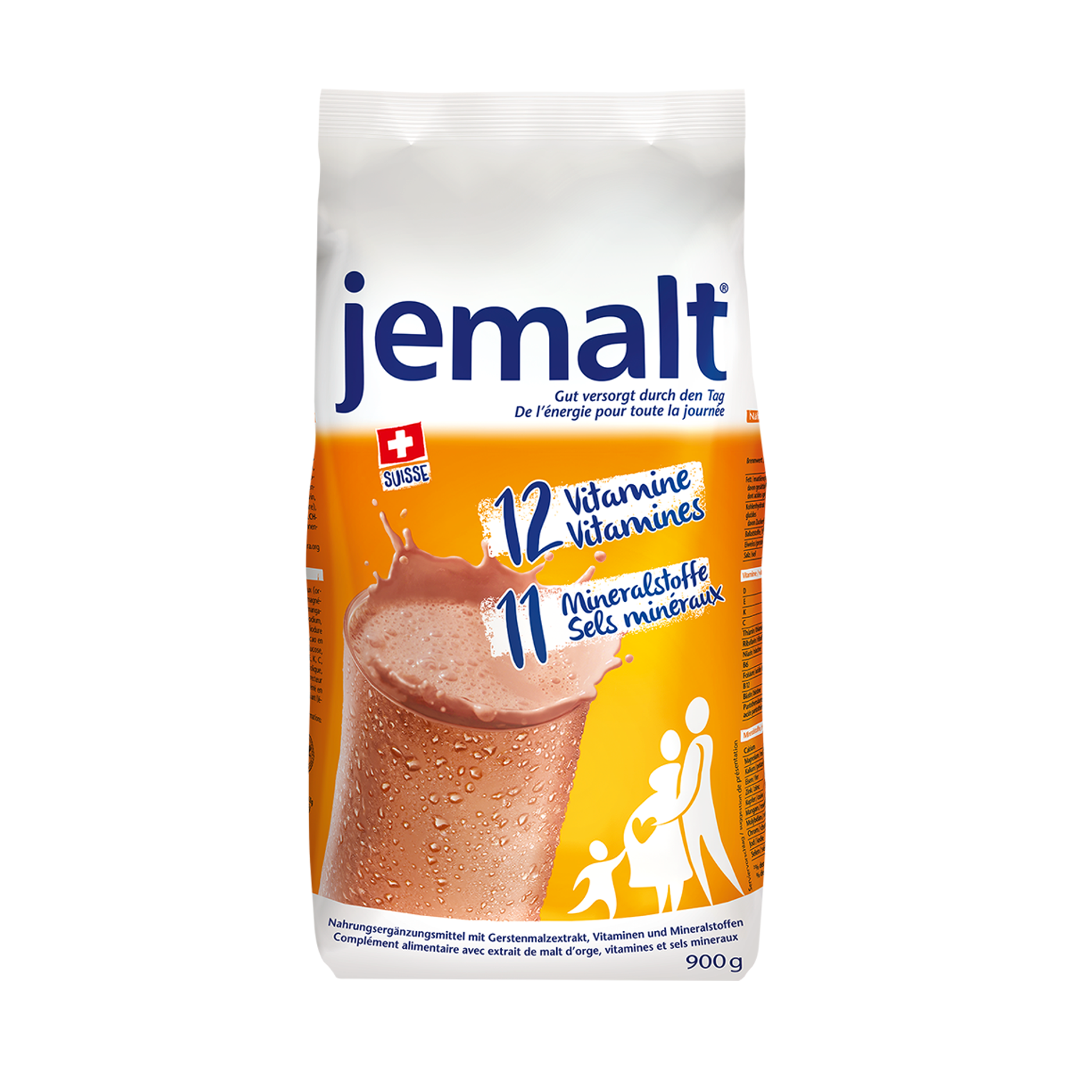 Jemalt Pulver Refill Beutel 900 g Jemalt Pulver Refill Beutel 900 g