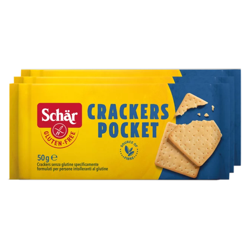 Schär Crackers Pocket glutenfrei 3 x 50 g Schär Crackers Pocket glutenfrei 3 x 50 g