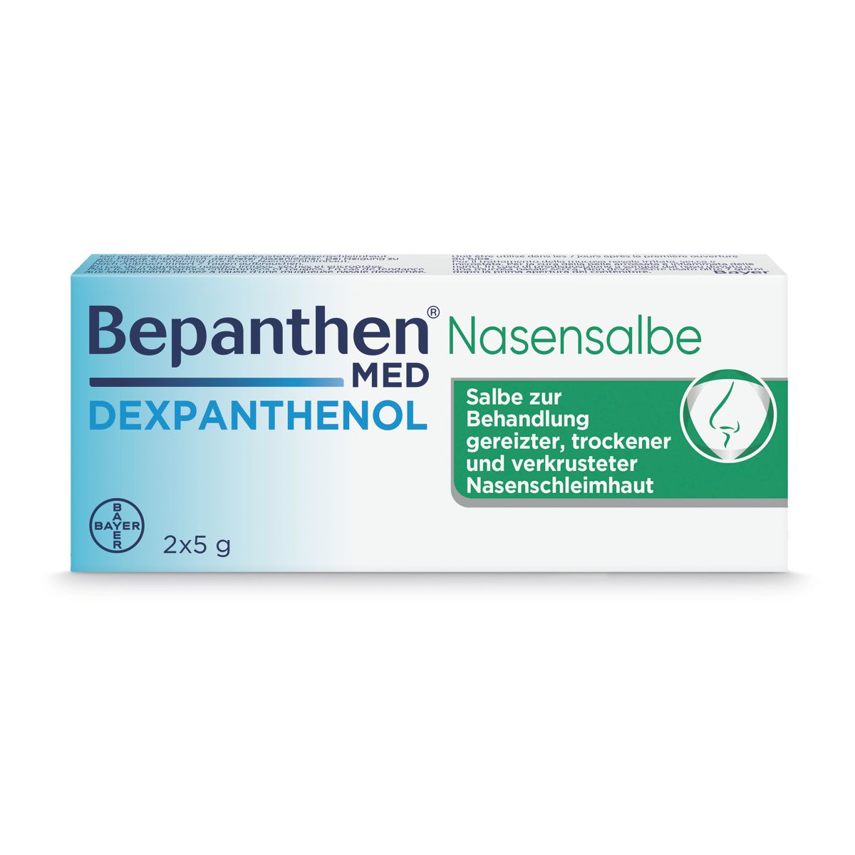 Bepanthen MED Nasensalbe 50 mg/g 2 Tube 5 g Bepanthen MED Nasensalbe 50 mg/g 2 Tube 5 g