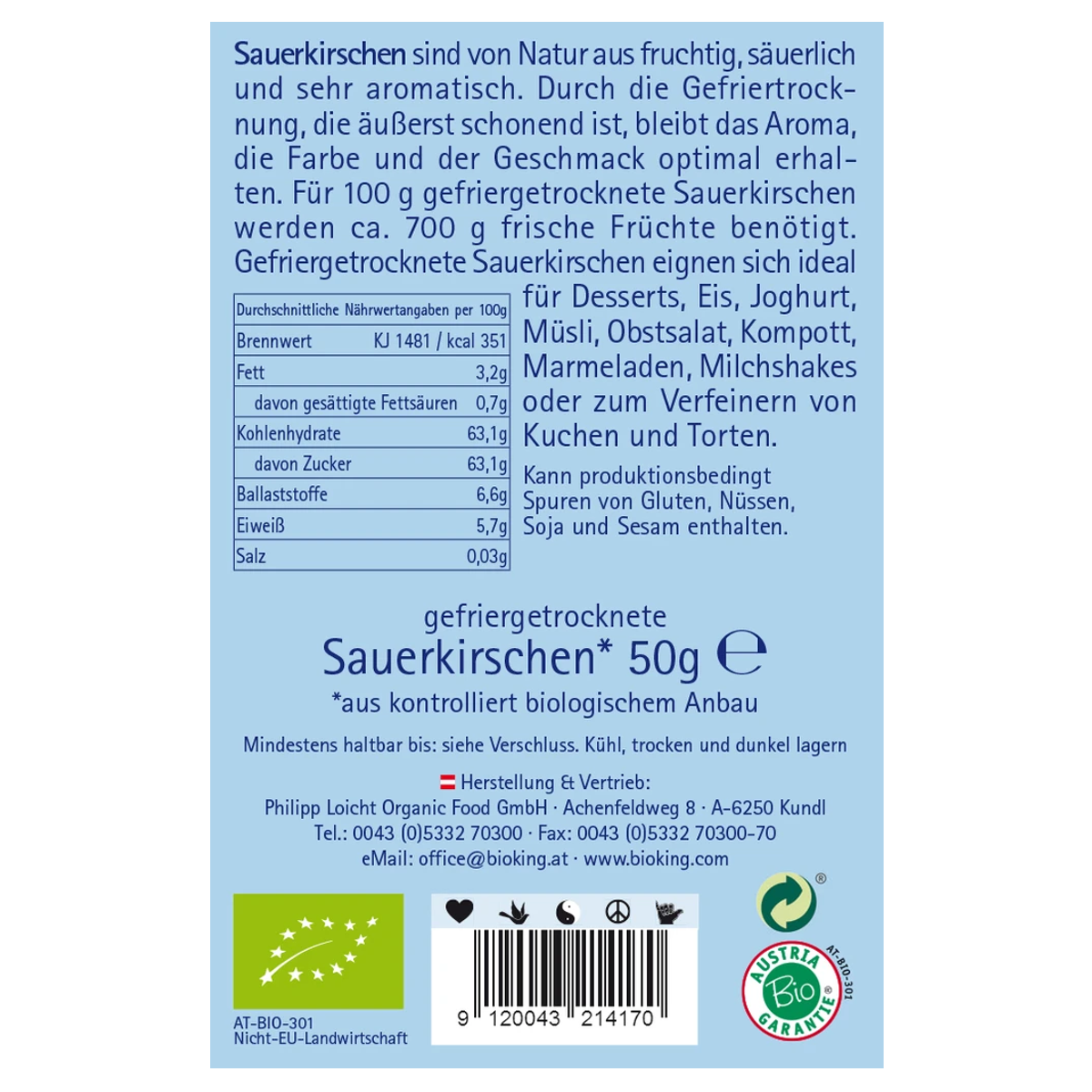 Bioking_Sauerkirschen_gefriergetrocknet_online_kaufen