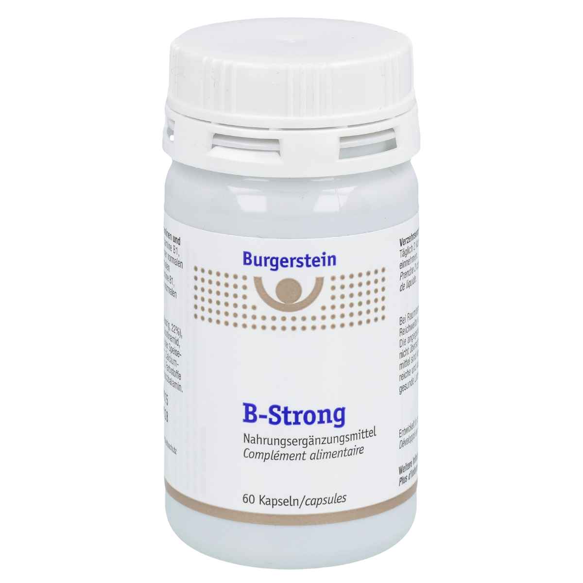Burgerstein B-Strong Gélules 60 pièces