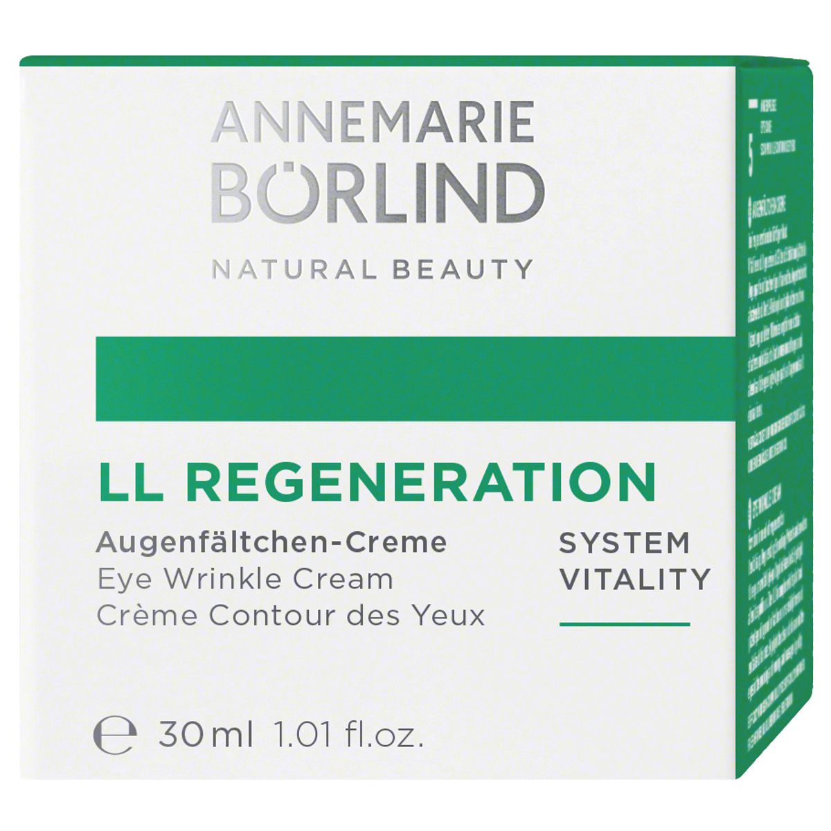 Annemarie Börlind LL Regeneration System Vitality Augenfältchen Creme