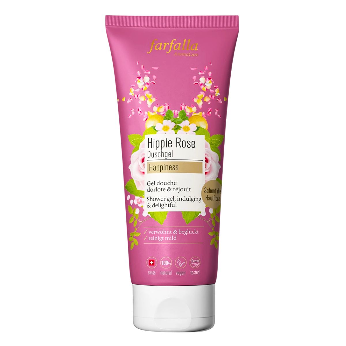 FARFALLA Duschgel Hippie rose 200 ml