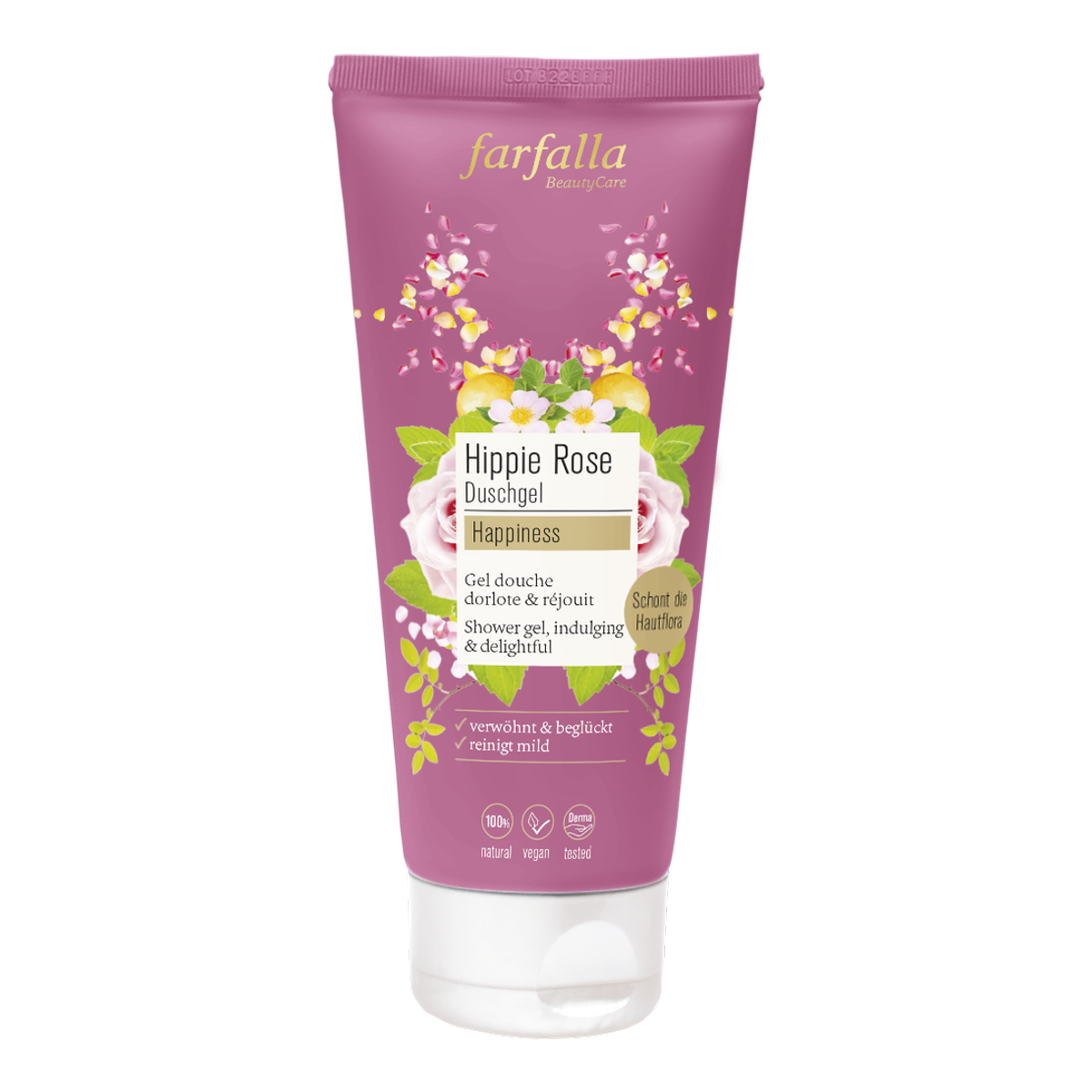 FARFALLA Duschgel Hippie rose 200 ml FARFALLA Duschgel Hippie rose 200 ml