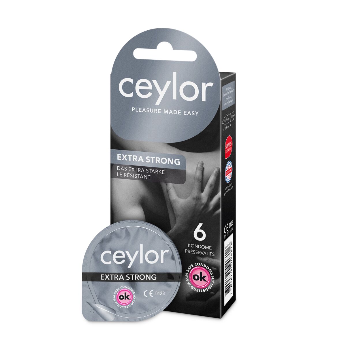 Ceylor Extra Strong Präservativ 6 Stück Ceylor Extra Strong Präservativ 6 Stück