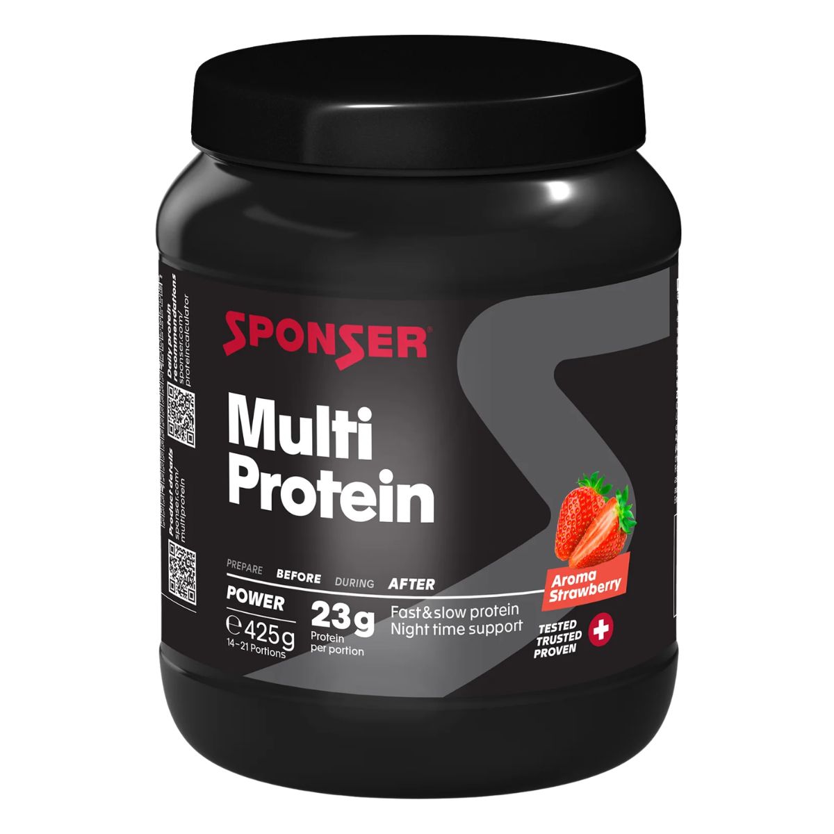 Sponser Multi Protein Pulver Strawberry 425 g