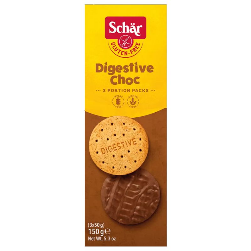 Schär Digestive Choc glutenfrei 150 g Schär Digestive Choc glutenfrei 150 g