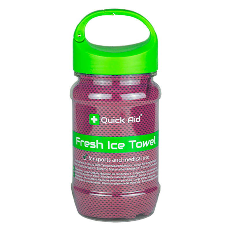 QUICK AID Fresh Ice Towel 34x80 Pink