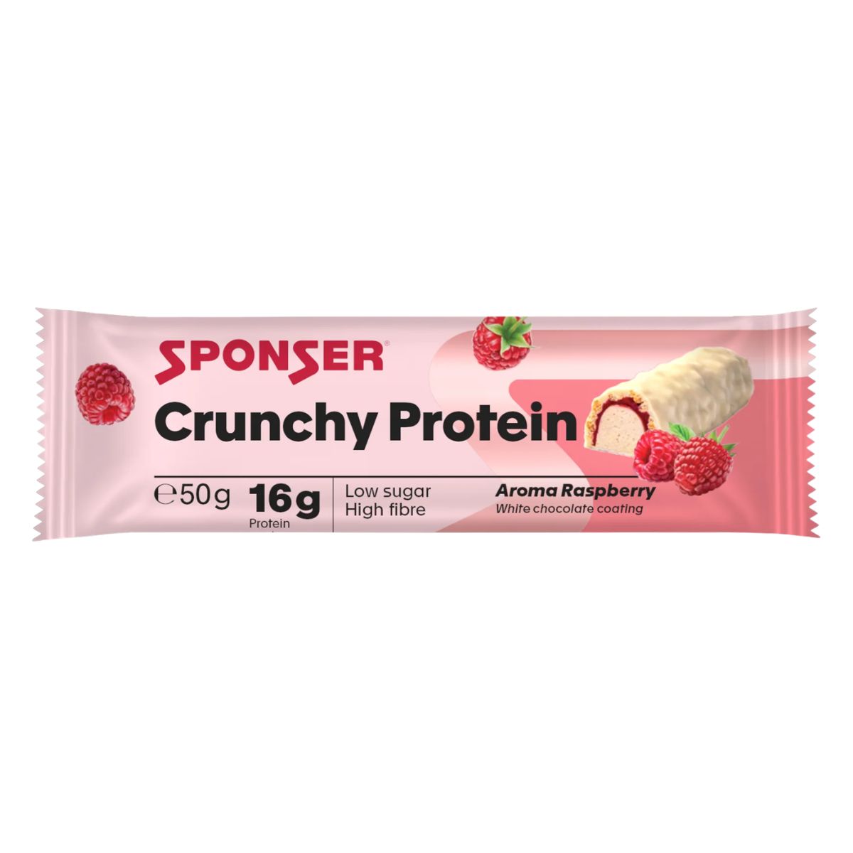 Sponser Crunchy Protein Bar Himbeere 50 g