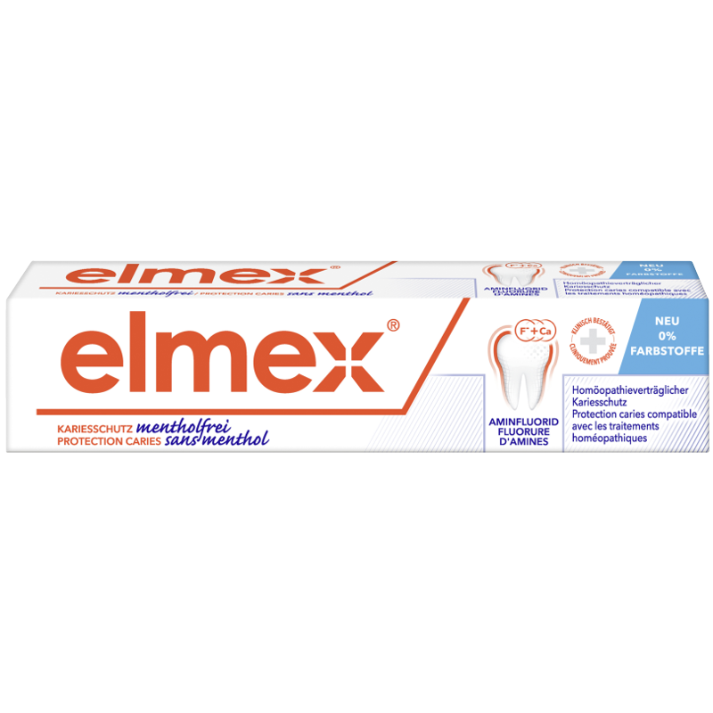 ELMEX Kariesschutz Zahnpasta mentholfrei 75 ml ELMEX Kariesschutz Zahnpasta mentholfrei 75 ml
