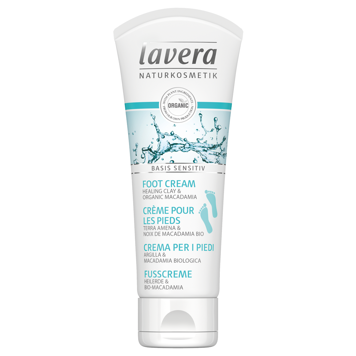 Lavera Fusscreme basis sensitiv Tube 75 ml Lavera Fusscreme basis sensitiv Tube 75 ml