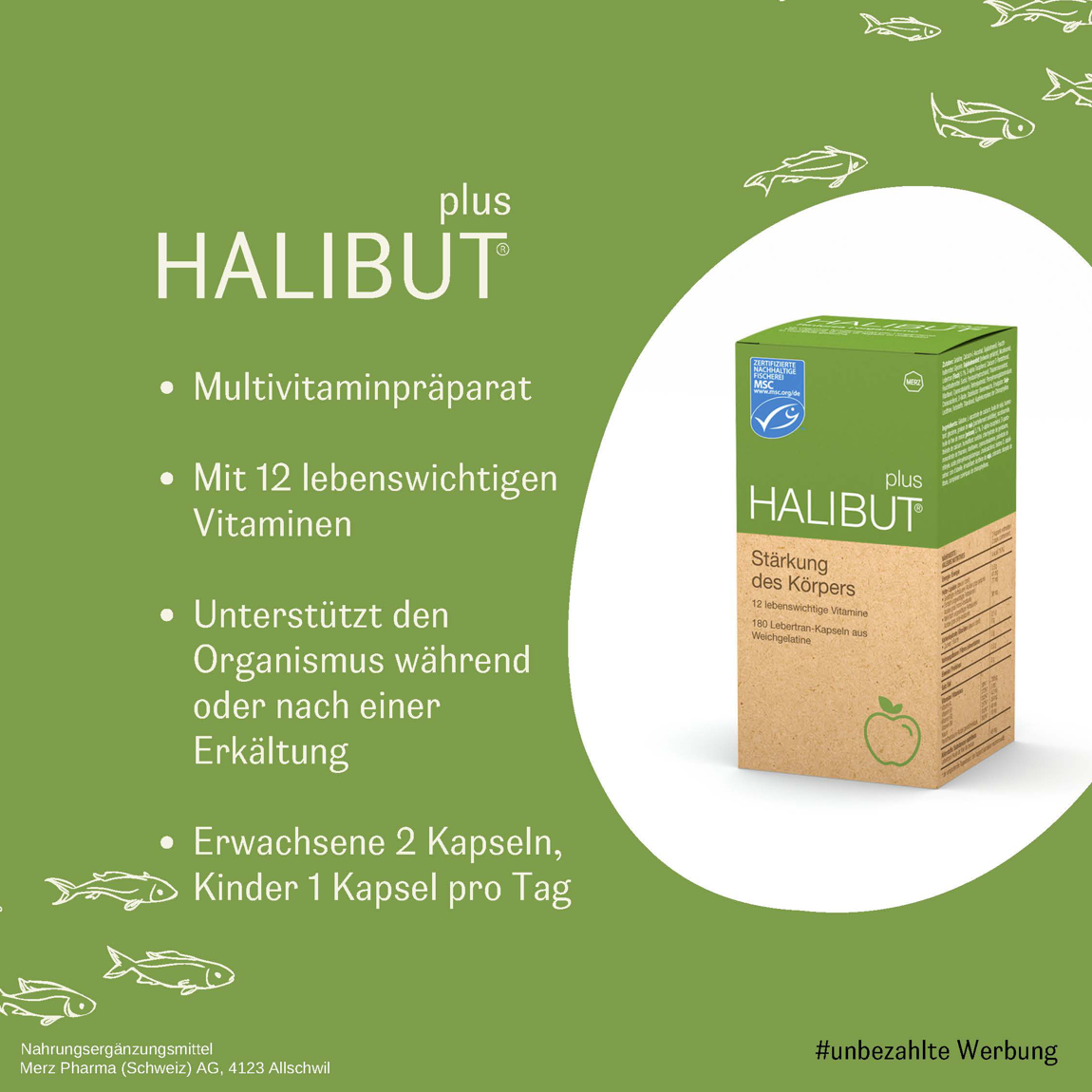 Halibut Plus Kapseln 180 Stück Halibut Plus Kapseln 180 Stück