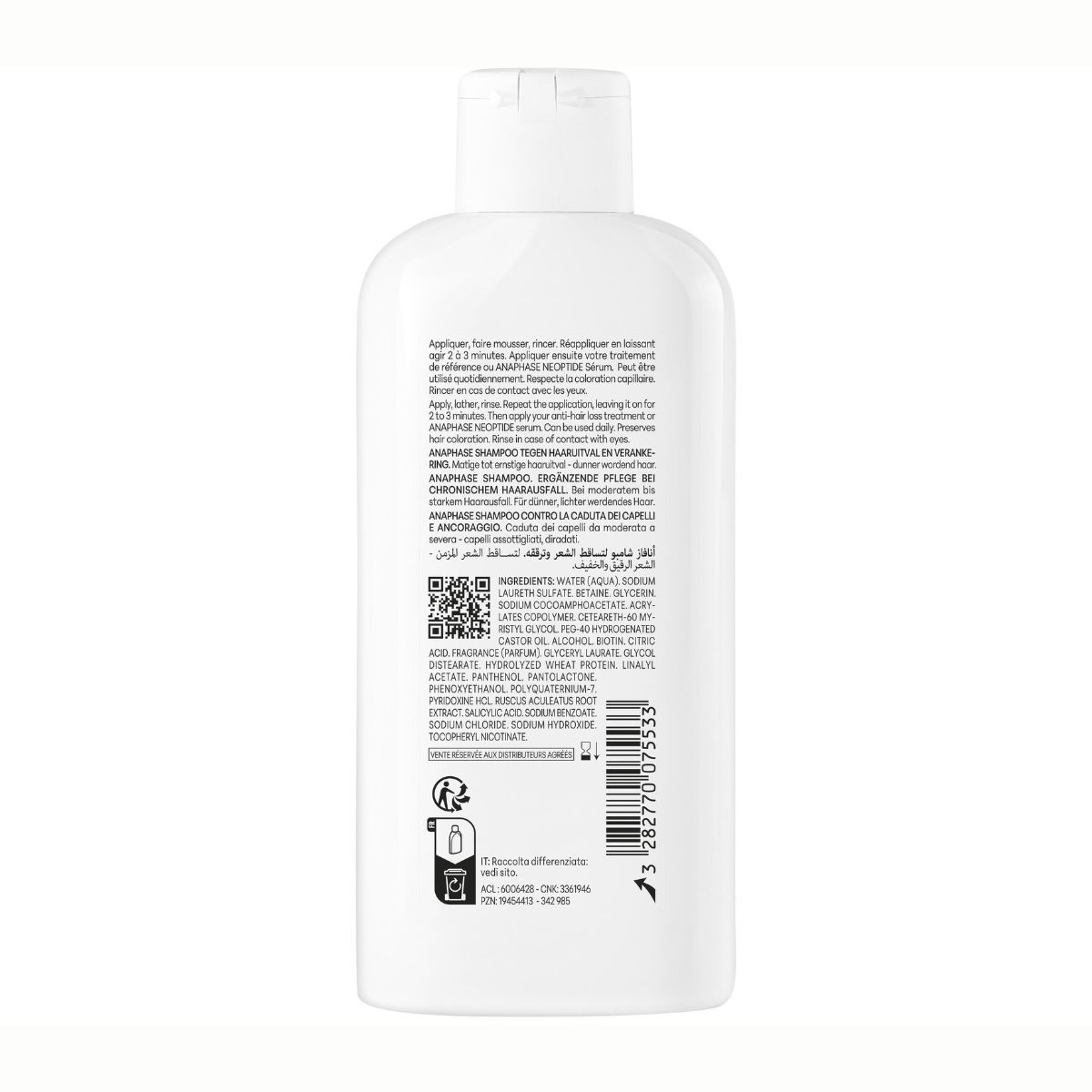 Ducray Anaphase+ Shampoo Haarausfall Tube 200 ml Ducray Anaphase+ Shampoo Haarausfall Tube 200 ml