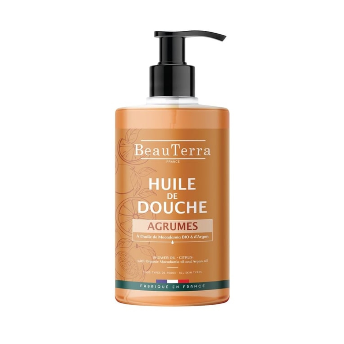 BeauTerra Duschöl Zitrusfrüchte 750 ml