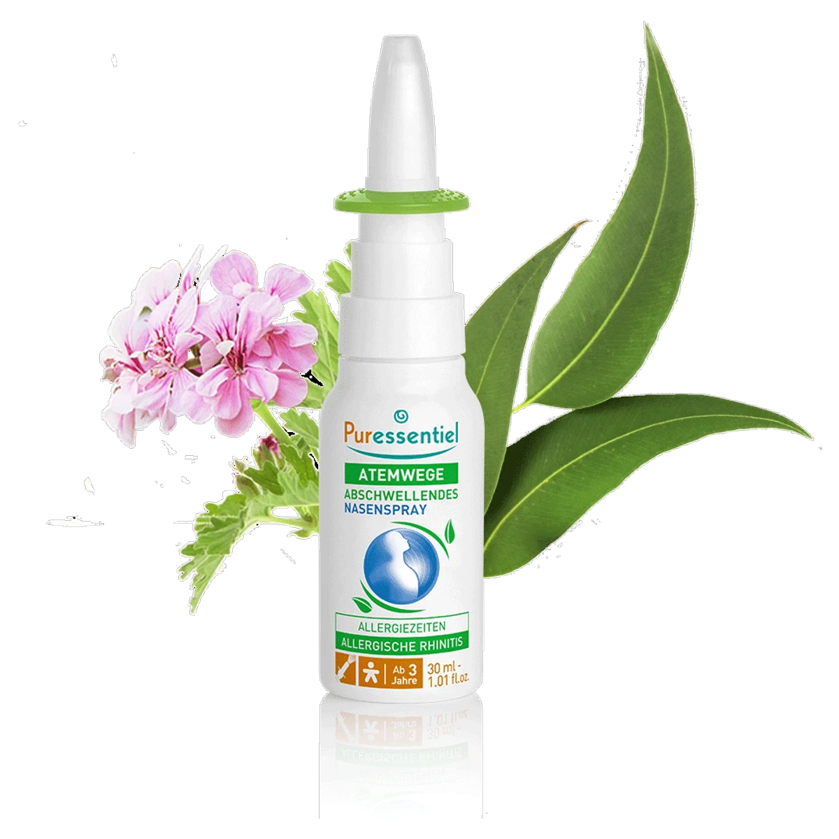 Puressentiel Abschwellendes Nasenspray atherische Öle Bio 15 ml