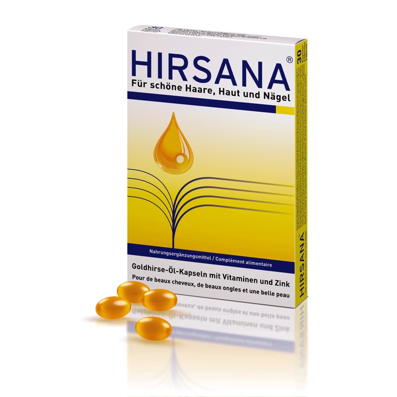 Hirsana Goldhirse Öl Kapseln 30 Stück